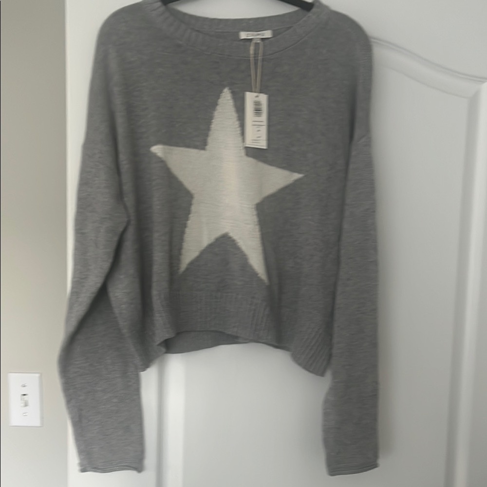 Gray Star Sweater